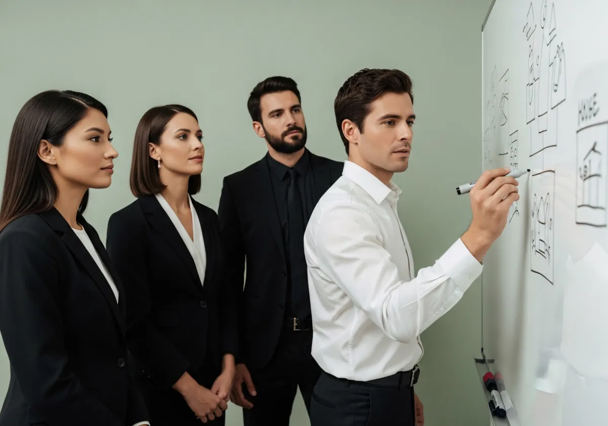 Team arbeitet an Crowdfunding-Projekt